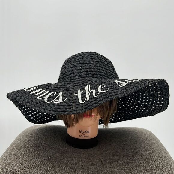 Floppy Straw Hat - Picture 2 of 5